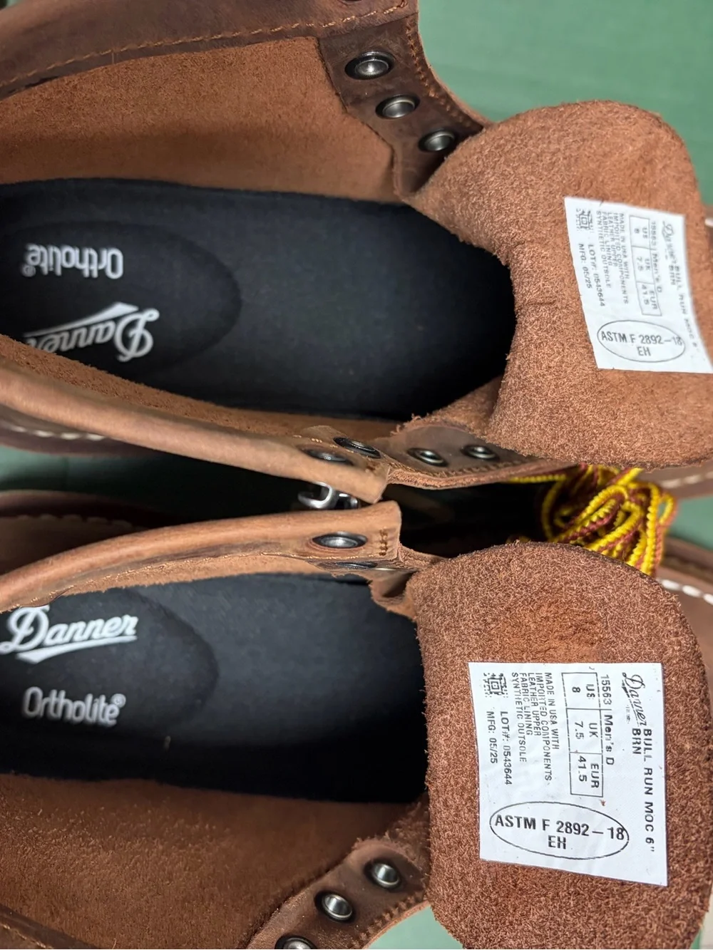 Danner Bull Run Moc Toe Sz 8 NWB